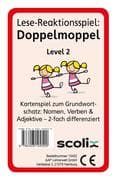 Lese-Reaktionsspiel: Doppelmoppel Level 2