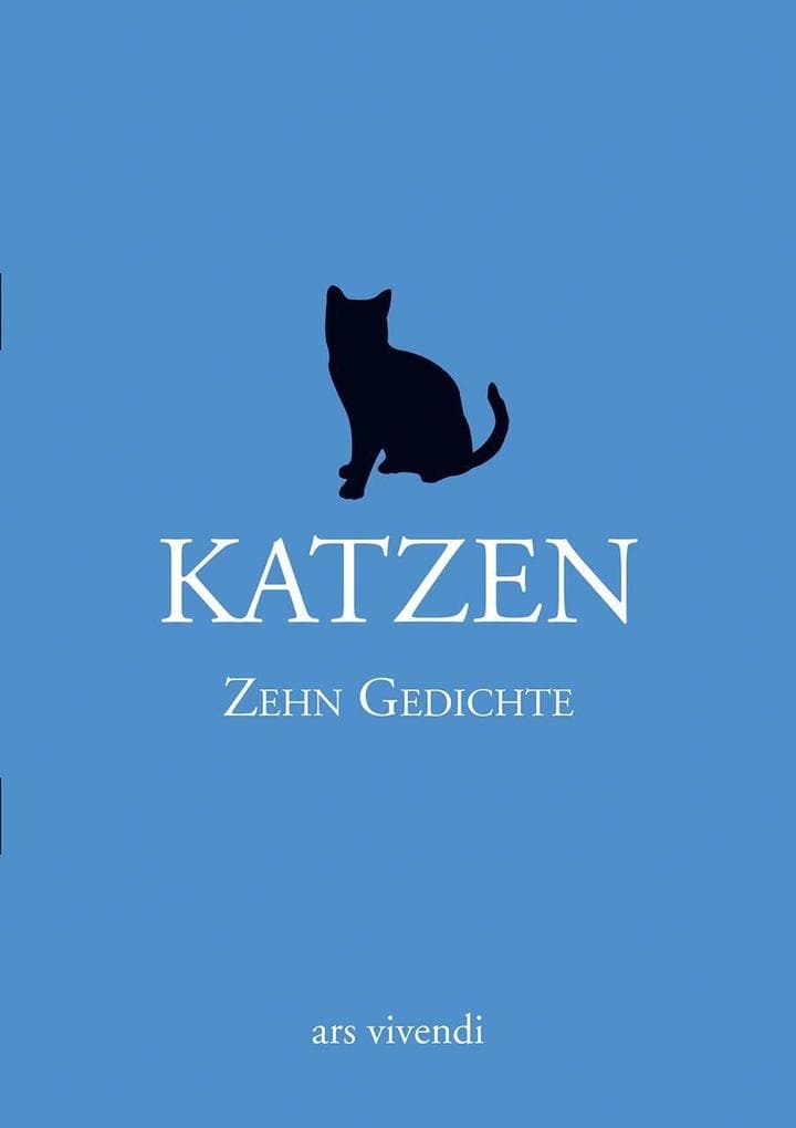 Katzen - Zehn Gedichte, Klappkarte