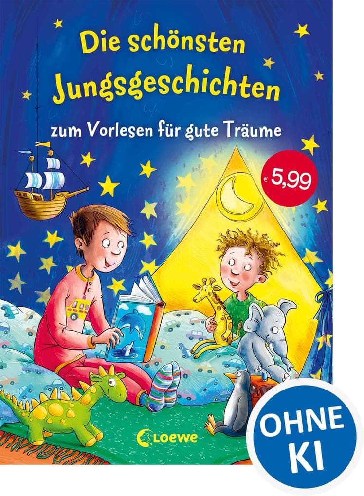 Die schönsten Jungsgeschichten zum Vorlesen für gute Träume: 12 kurze Gute-Nacht-Geschichten zum entspannten Einschlafen für Kinder ab 5 Jahren