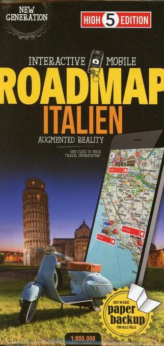 High 5 Edition Interactive Mobile Roadmap Italien. Italy / Italia