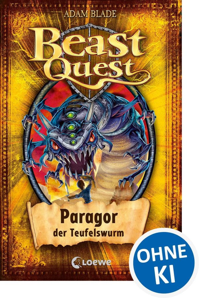 Beast Quest (Band 29) - Paragor, der Teufelswurm: Fantastisches Abenteuerbuch für Kinder ab 8 Jahre