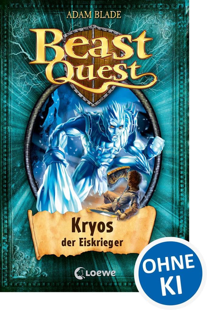 Beast Quest (Band 28) - Kryos, der Eiskrieger: Spannender Abenteuerroman ab 8 Jahre