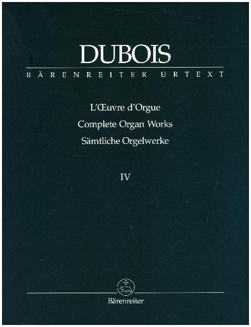 Organist an der Kirche "La Madeleine": Douze Pièces nouvelles (1893) / Ascendit Deus (1902), Partitu