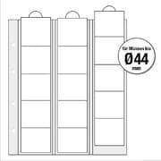Ergänzungsblätter für alle Premium-Münzalben für Münzen bis Durchmesser 44 mm, 2er Pack