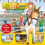 06: Conni lernt reiten / Conni am Strand / Conni in den Bergen / Conni macht Musik (Vier Hörspiele z