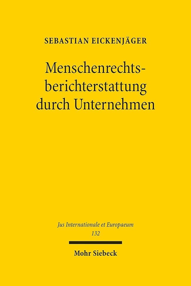 Menschenrechtsberichterstattung durch Unternehmen