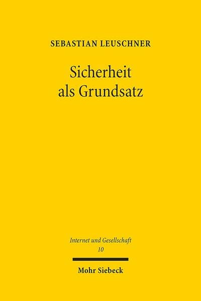 Sicherheit als Grundsatz