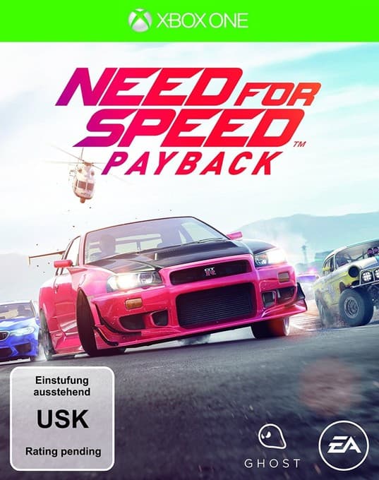 Need for Speed Payback, Xbox One-Blu-ray Disc