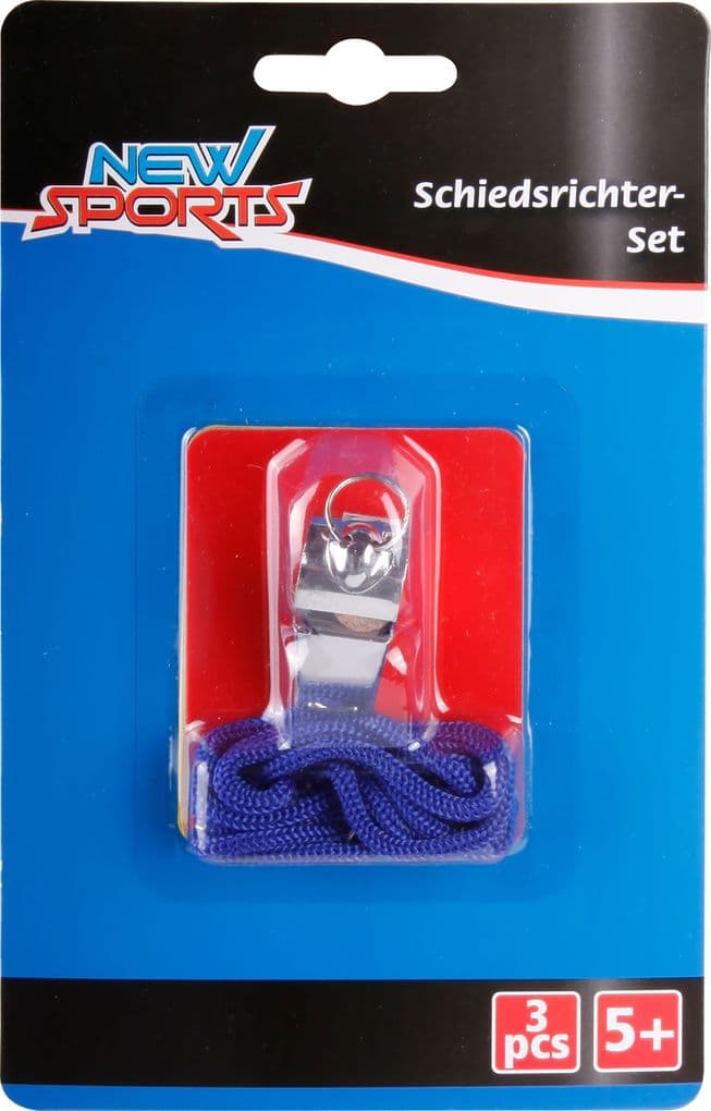 New Sports Schiedsrichter-Set, 3-teilig