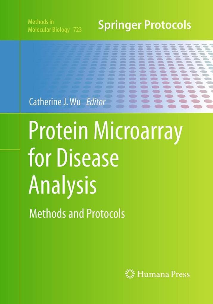 Protein Microarray for Disease Analysis