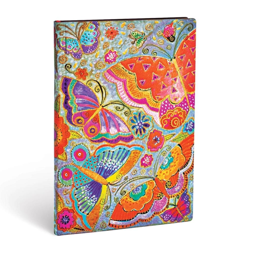 Paperblanks Flutterbyes Playful Creations Softcover Flexi MIDI Lined 176 Pg 100 GSM