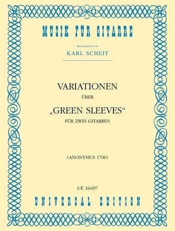 Variationen über "Green Sleeves"