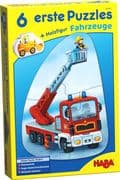 6 erste Puzzles - Fahrzeuge
