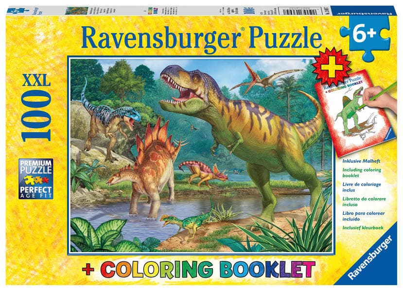 Ravensburger - Welt der Dinosaurier, 100 Teile