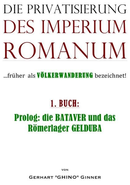 Die Privatisierung des Imperium Romanum. Bd.1