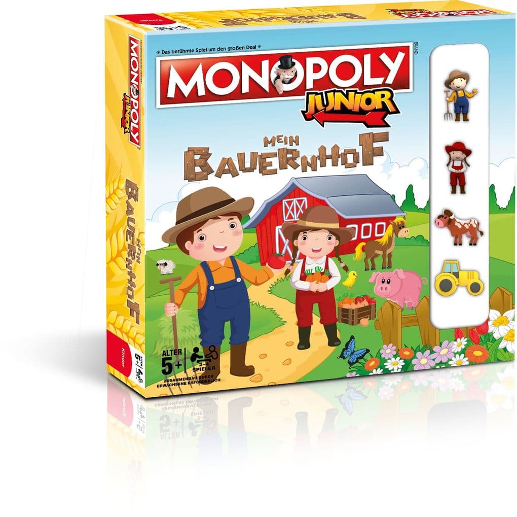 Winning Moves - Monopoly Junior - Mein Bauernhof