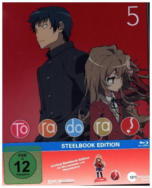Toradora!. Vol.5, 1 Blu-ray (Limited Steelbook)