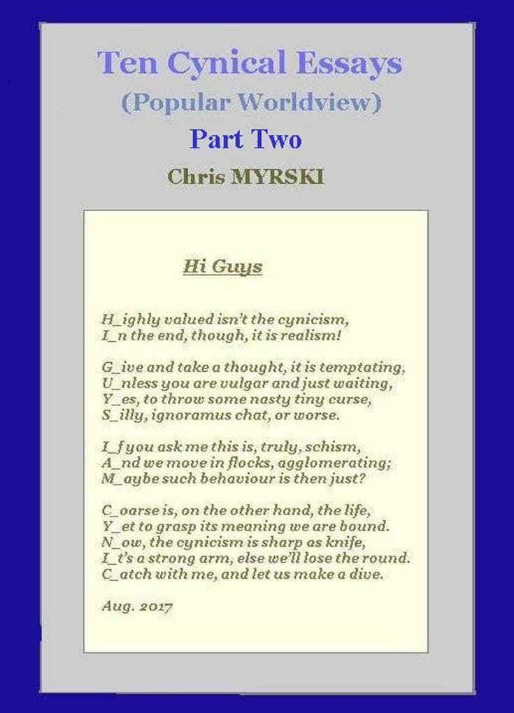Ten Cynical Essays (Popular Worldview)