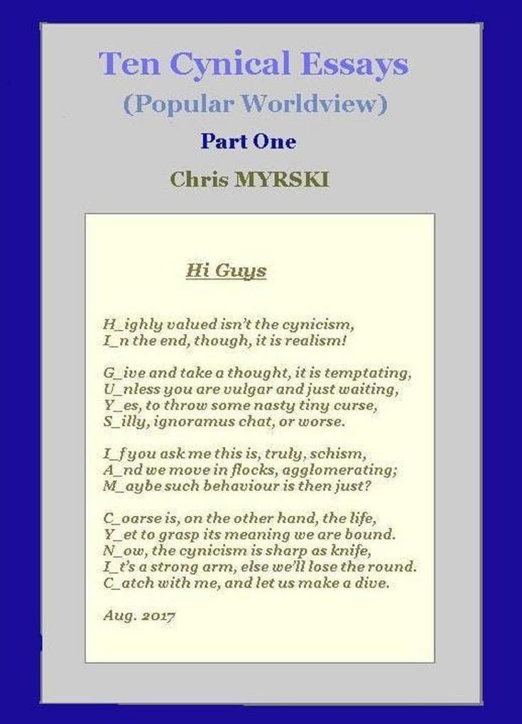 Ten Cynical Essays (Popular Worldview)