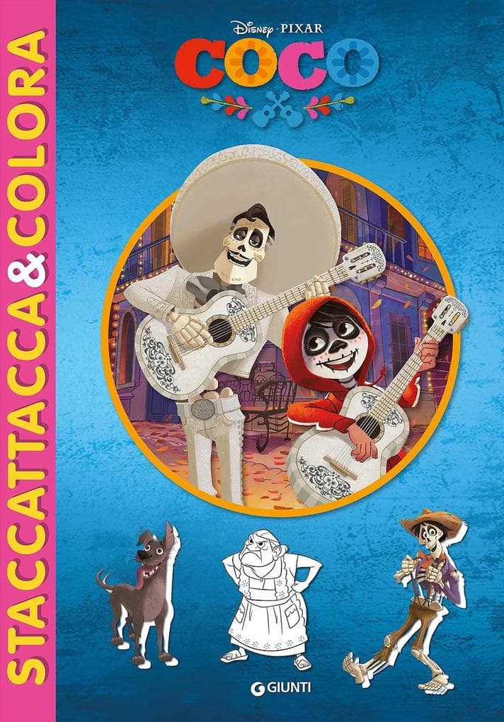 Coco. Staccattacca e colora. Con adesivi