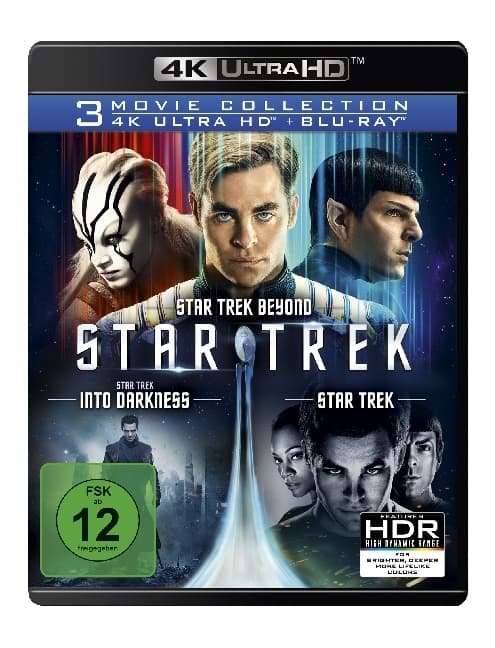 Star Trek - 3er Box 4K, 6 UHD-Blu-ray