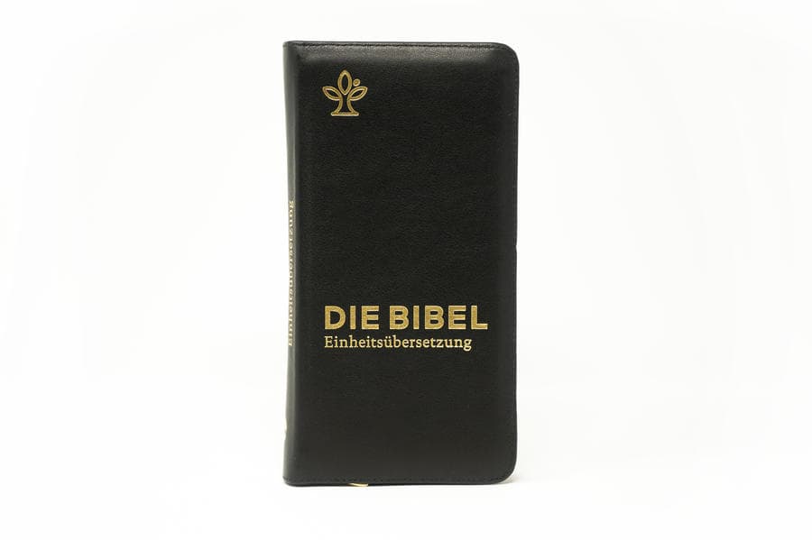 Die Bibel. Taschenausgabe nobilis Echtleder mit Reißverschluss