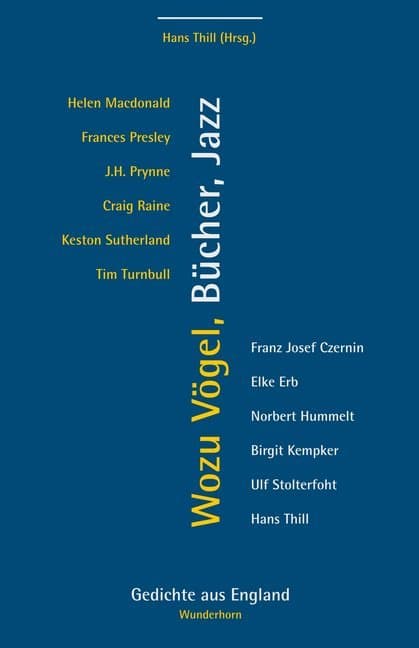 Wozu Vögel, Bücher, Jazz