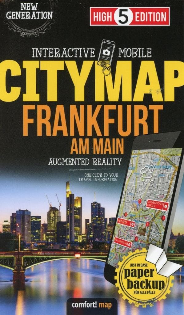 High 5 Edition Interactive Mobile CITYMAP Frankfurt am Main