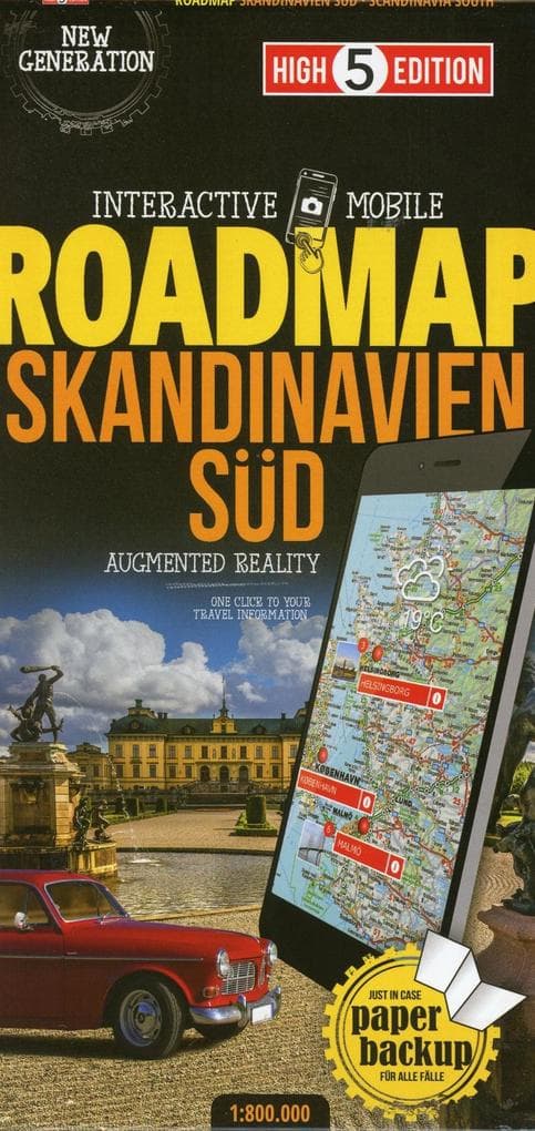 High 5 Edition Interactive Mobile ROADMAP Skandinavien Süd. Scandinavia South