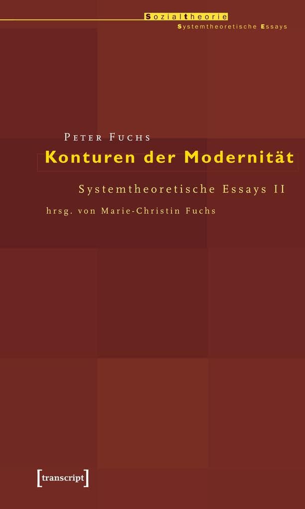 Konturen der Modernität