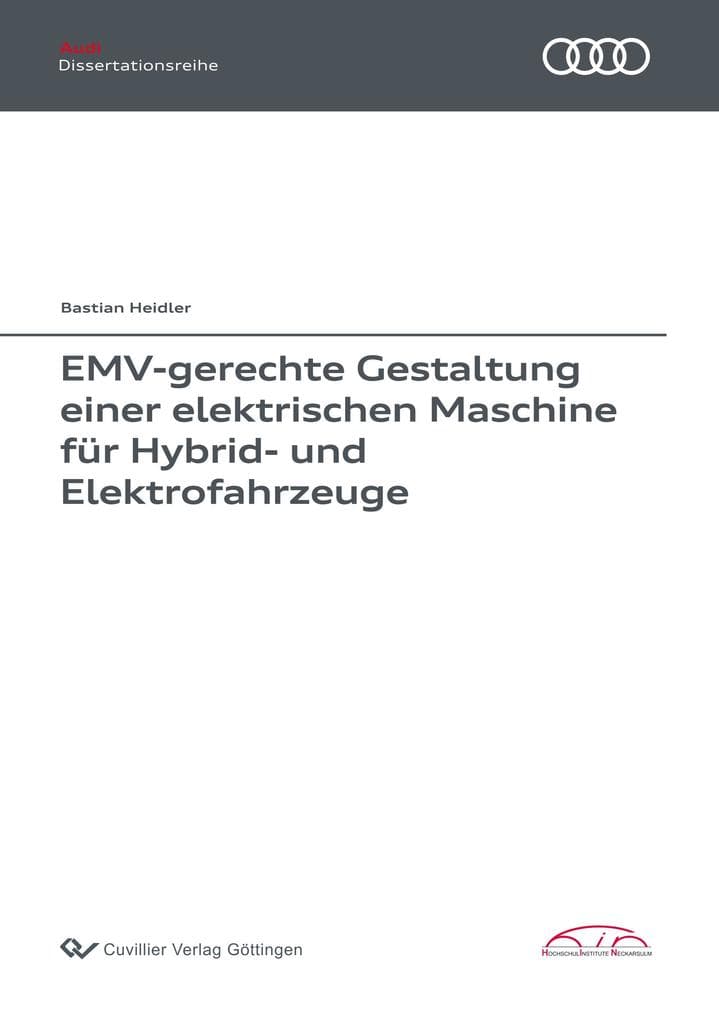 EMV-gerechte Gestaltung einer elektrischen Maschine für Hybrid- und Elektrofahrzeuge