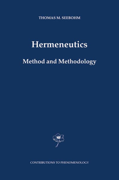 Hermeneutics. Method and Methodology