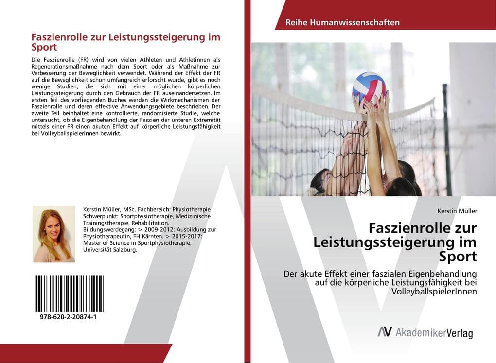 Faszienrolle zur Leistungssteigerung im Sport