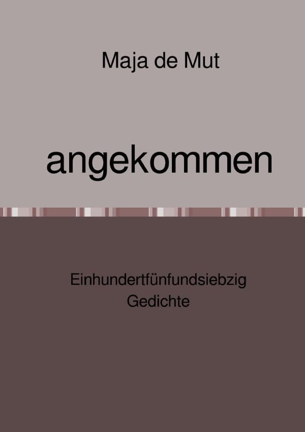 angekommen: Einhundertfünfundsiebzig Gedichte
