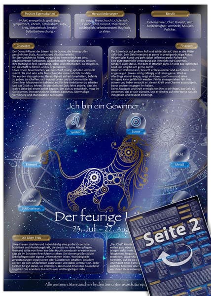 Sternzeichen Geschenk [Löwe]