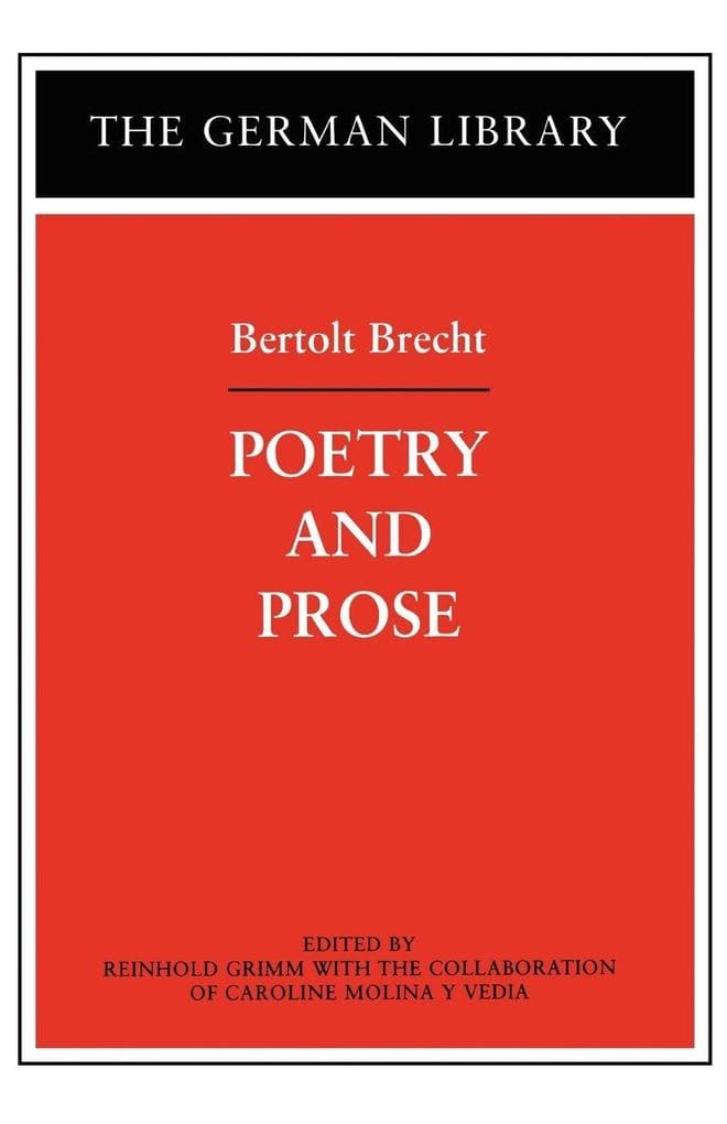 Poetry and Prose