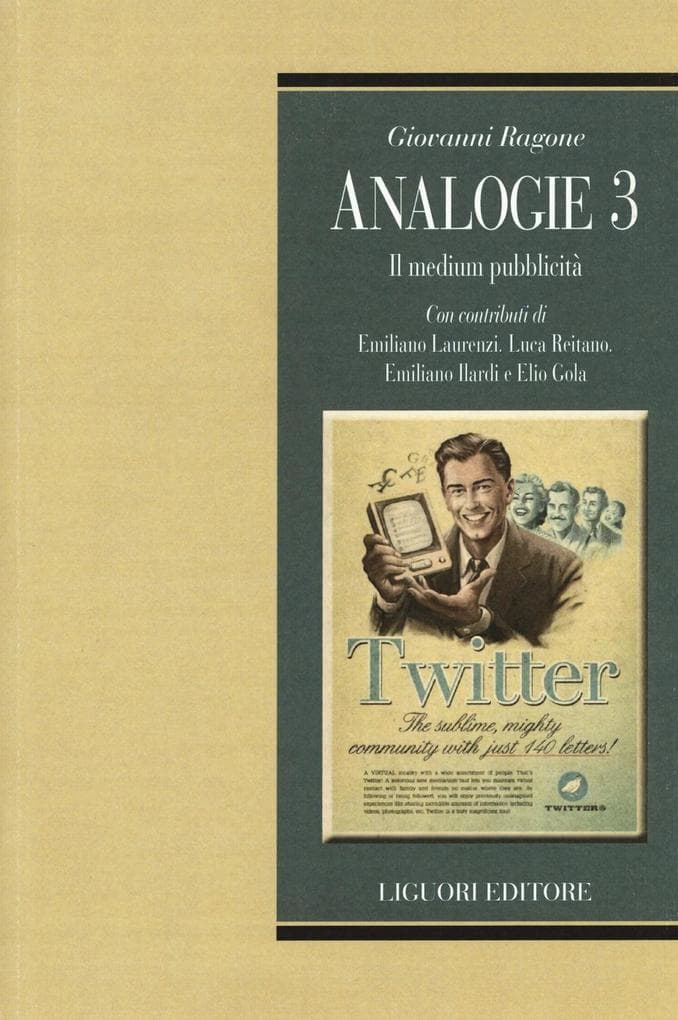 Ragone, G: Analogie. Il medium pubblicità