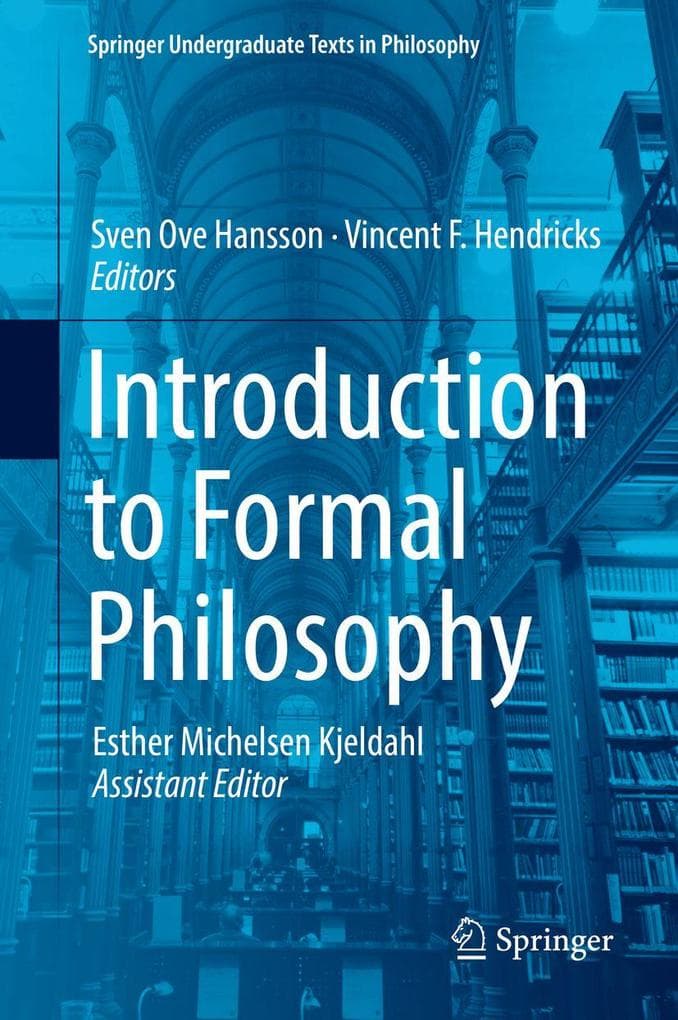 Introduction to Formal Philosophy