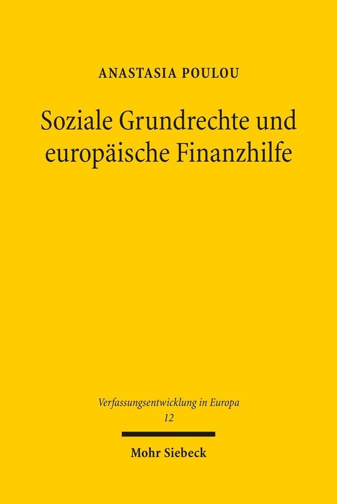 Soziale Grundrechte und europäische Finanzhilfe