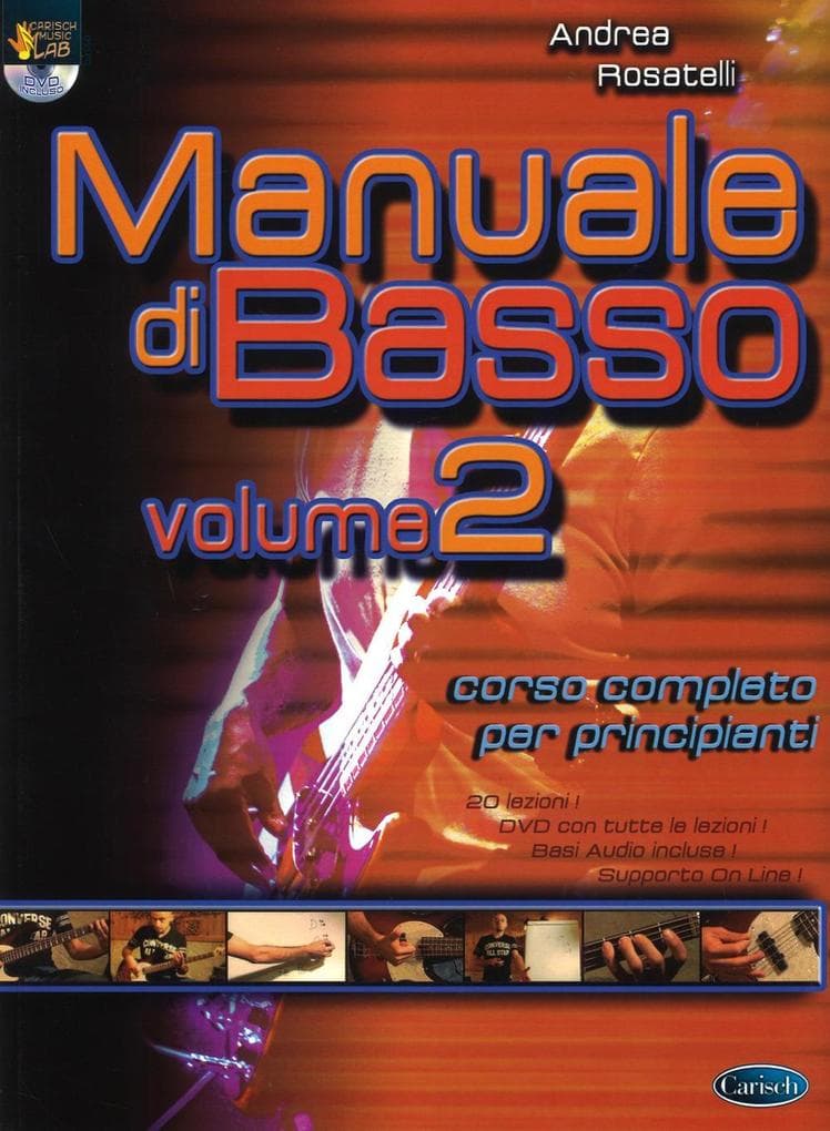Rosatelli, A: Manuale di basso. Corso completo per principia