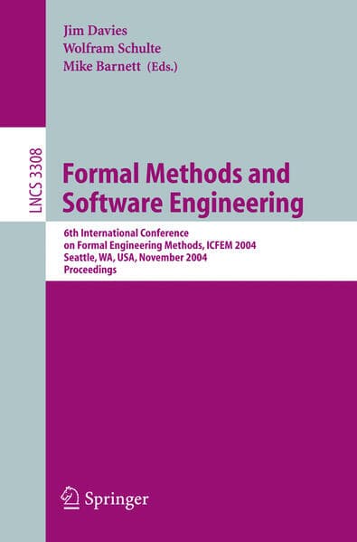 Formal Methods and Software Engineering