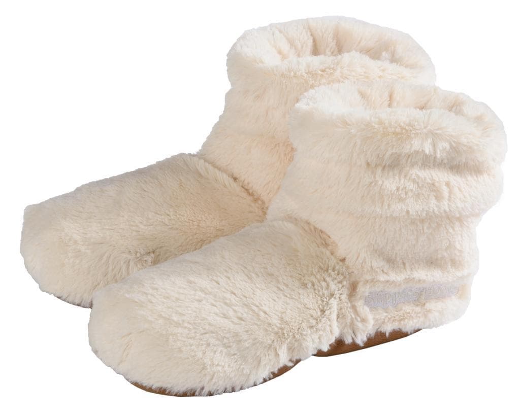 Warmies 3049 - SlippiesÖ Boots Deluxe beige, Gr. 37-42, Wärmestoffschuhe