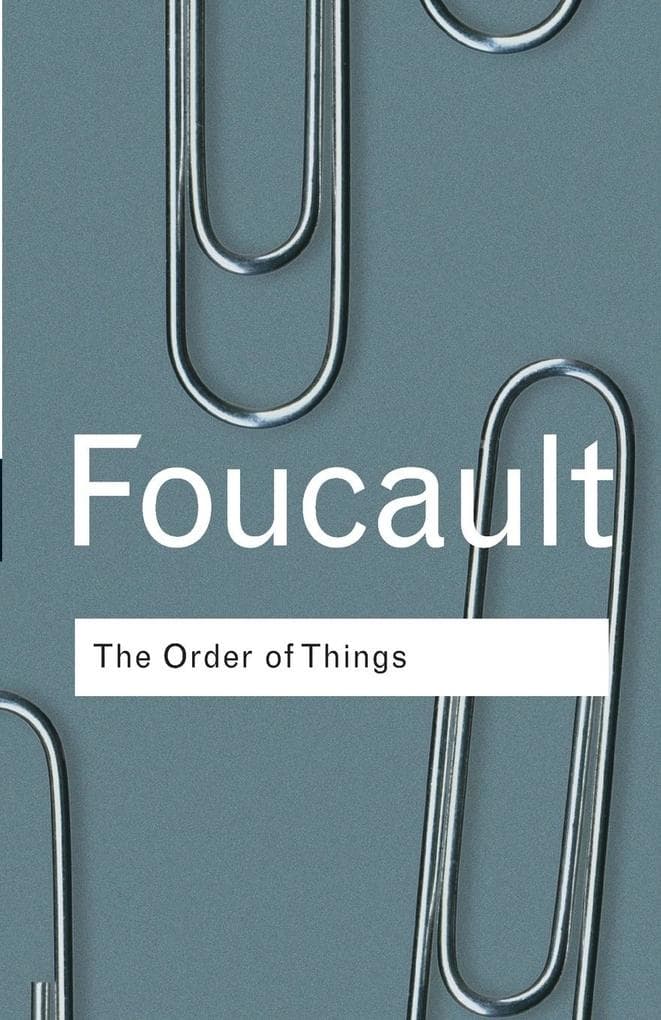 The Order of Things