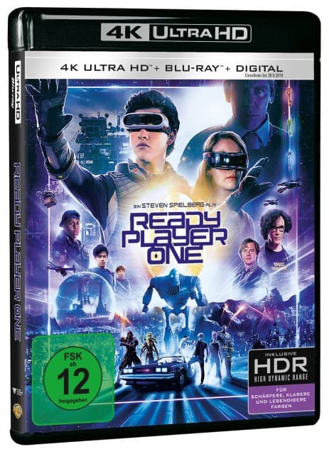 Ready Player One 4K, 1 UHD-Blu-ray