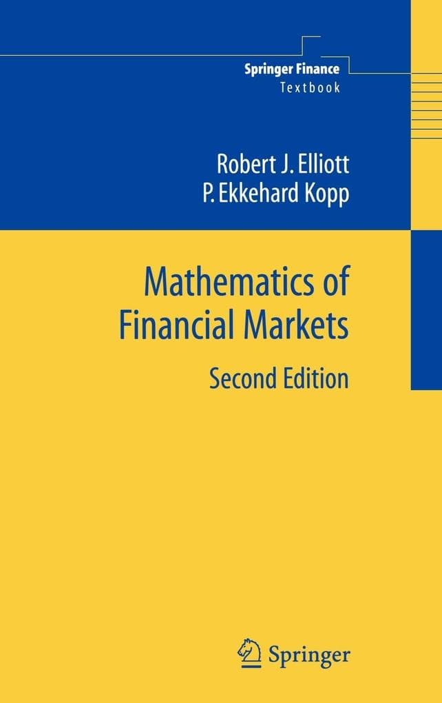 Mathematics of Financial Markets
