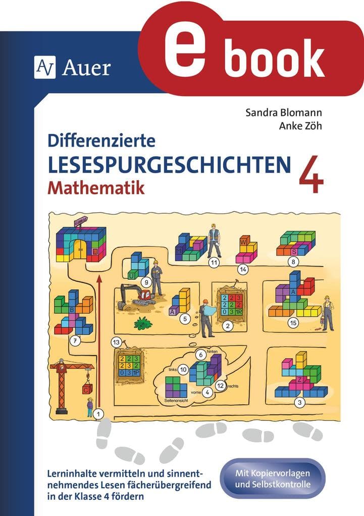 Differenzierte Lesespurgeschichten Mathematik 4