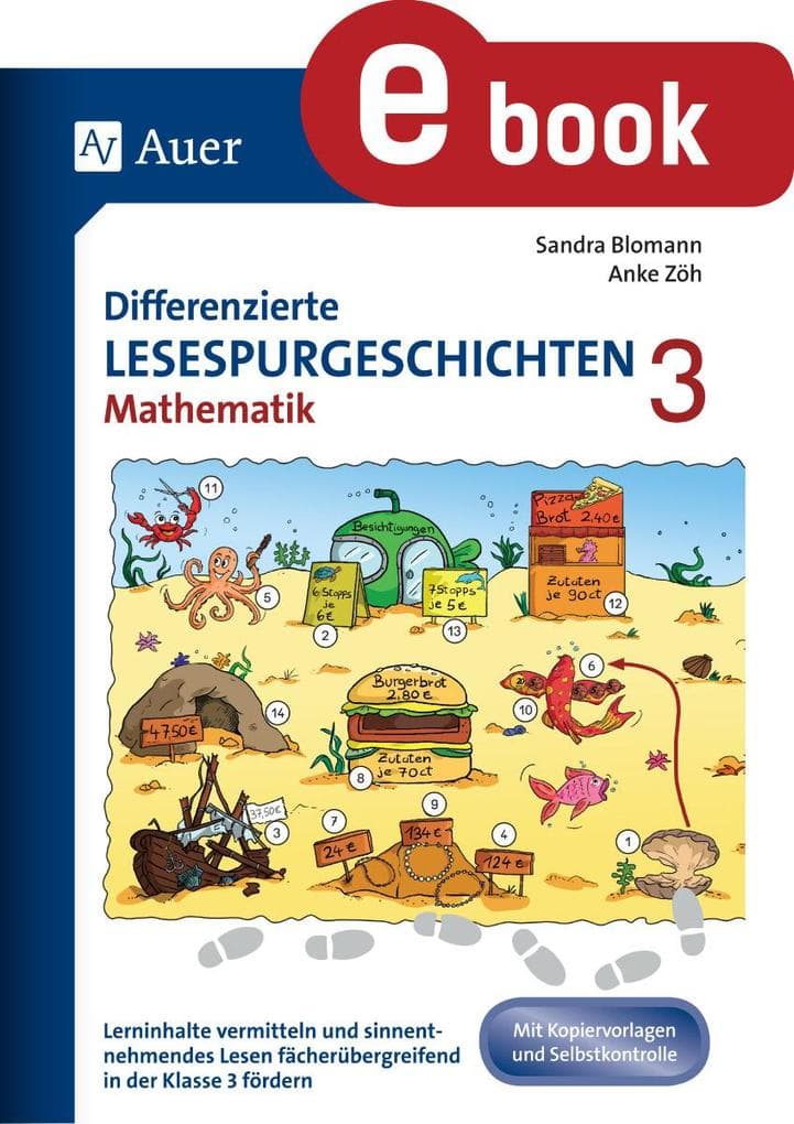Differenzierte Lesespurgeschichten Mathematik 3