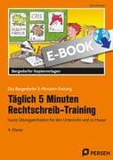 Täglich 5 Minuten Rechtschreib-Training 4. Klasse