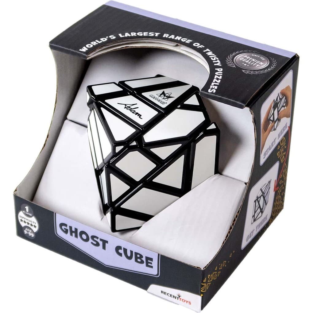 Mefferts Best 501238 - Mefferts Ghost Cube, 3D-Puzzle, Würfel Logiktrainer, Denkspiel