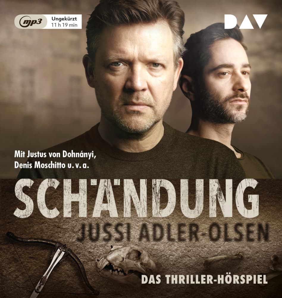 Schändung - Carl Mørck, Sonderdezernat Q, Fall 2,1 Audio-CD, 1 MP3